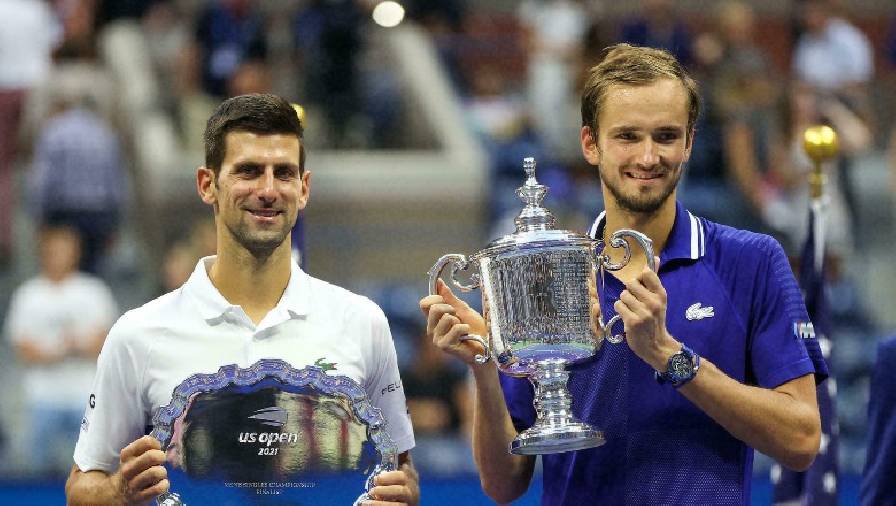 Medvedev mơ lật đổ ngôi vương của Djokovic trên BXH ATP