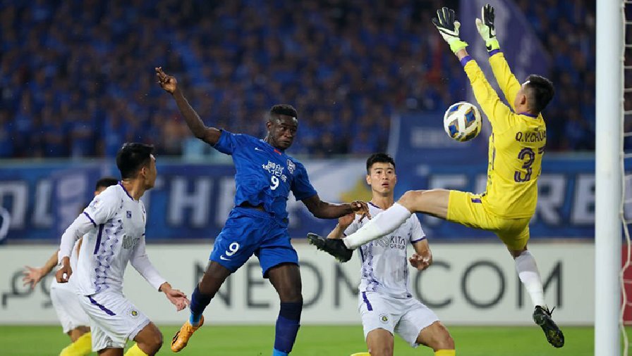 Kết quả bóng đá Wuhan Three Town vs Hà Nội FC: Thẻ đỏ nghiệt ngã, nỗ lực đáng khen