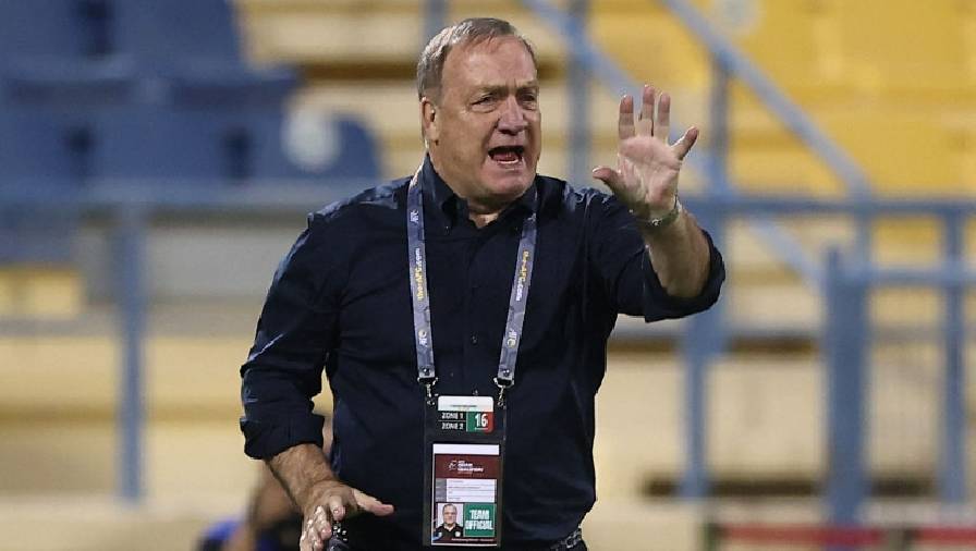 ĐT Iraq chia tay HLV Dick Advocaat sau 6 trận không thắng ở VL World Cup 2022