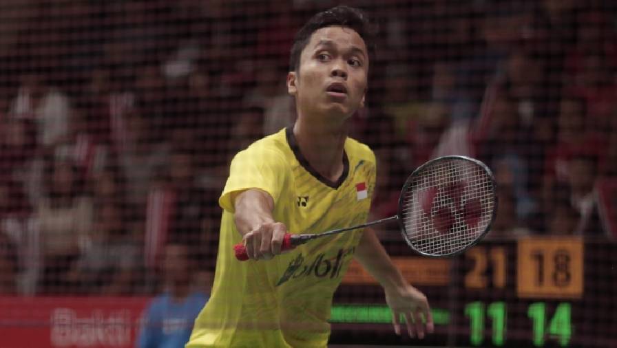 Kết quả cầu lông hôm nay 24/11 - Vòng 1 Indonesia Mở rộng: Ginting thua tay vợt 19 tuổi