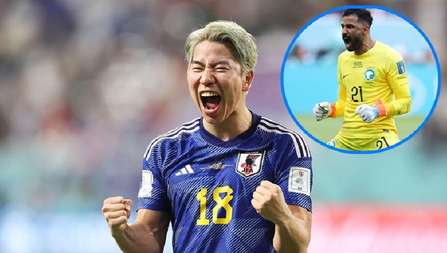Cầu thủ Nhật Bản thừa nhận được truyền cảm hứng ngược dòng từ Saudi Arabia