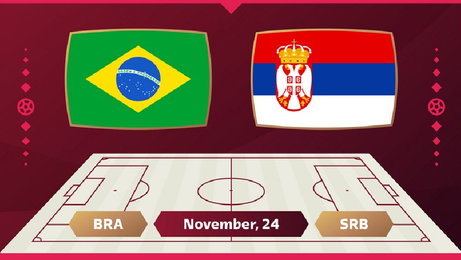 Thành tích, lịch sử đối đầu Brazil vs Serbia, 02h00 ngày 25/11