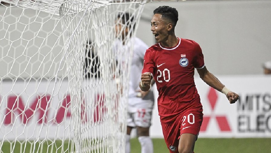 Kết quả bóng đá Singapore vs Myanmar: Sai lầm chí mạng, chủ nhà ca khúc khải hoàn