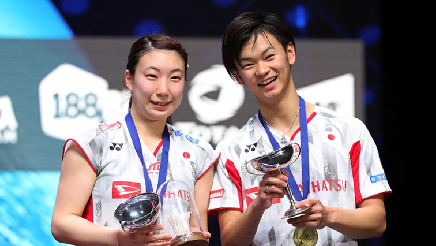 Đôi nam nữ số 1 Nhật Bản không dự giải cầu lông tuyển chọn quốc gia