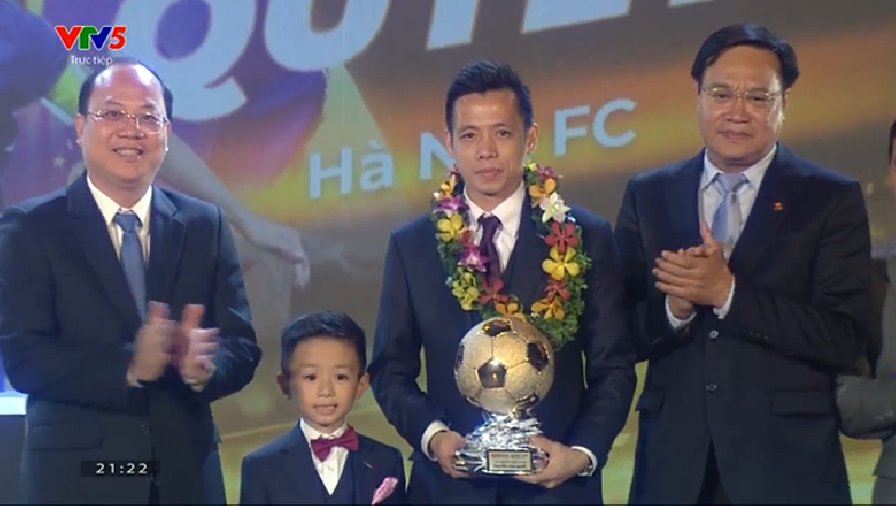 Cầu thủ Hà Nội FC thâu tóm 4 Quả bóng vàng trong 5 năm gần nhất