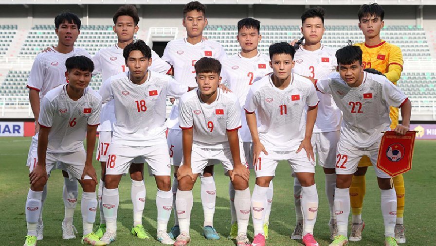 U20 Việt Nam chốt danh sách dự VCK U20 châu Á 2023