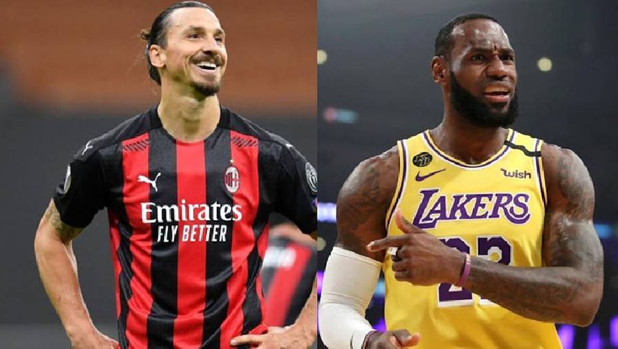 Ibrahimovic xoa dịu căng thẳng sau khi Lebron James lên tiếng