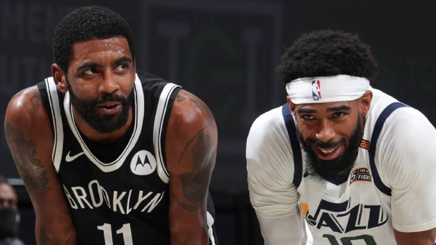 Xem trực tiếp bóng rổ NBA ngày 25/3: Utah Jazz vs Brooklyn Nets (9h00)