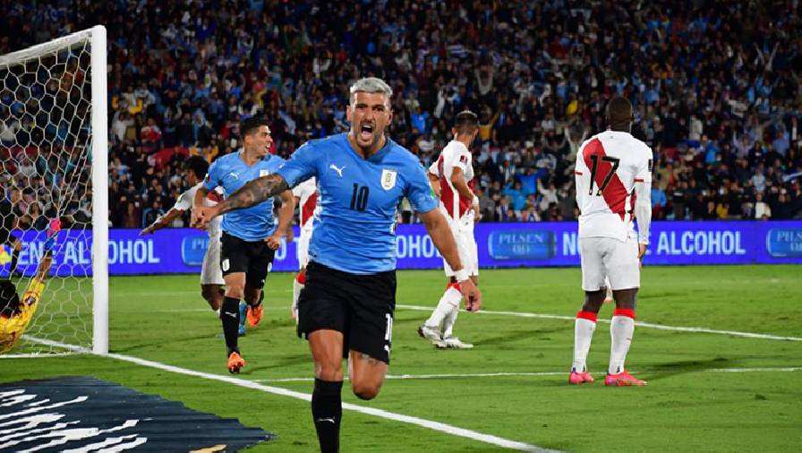 Uruguay giành vé dự World Cup 2022