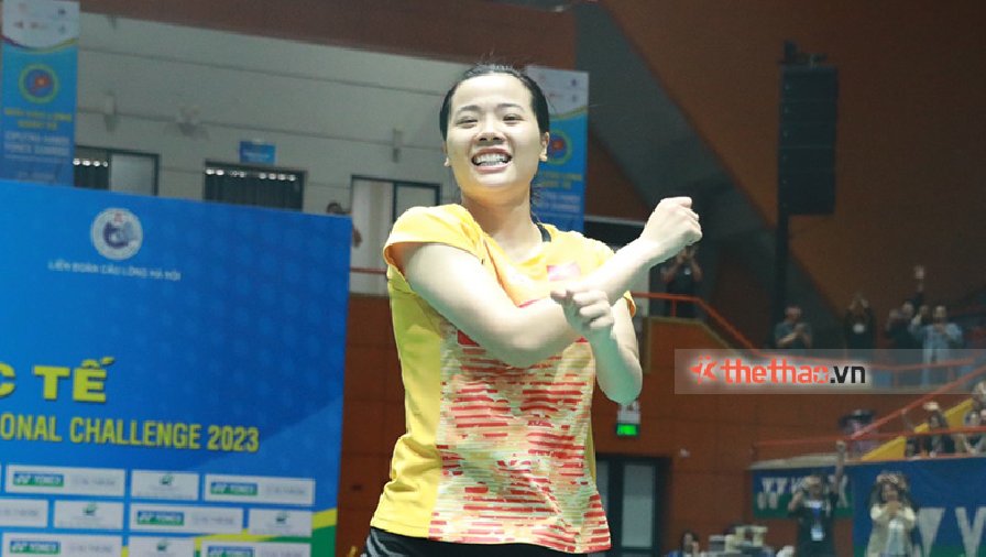 Thùy Linh ngược dòng trước ĐKVĐ, giành vé vào chung kết giải Ciputra Hanoi 2023