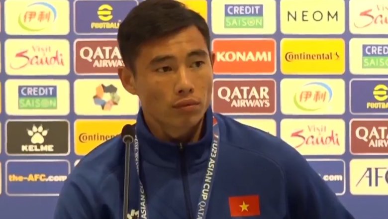 Quan Văn Chuẩn: 'U23 Việt Nam sẽ hạn chế những bài đánh biên của U23 Iraq'