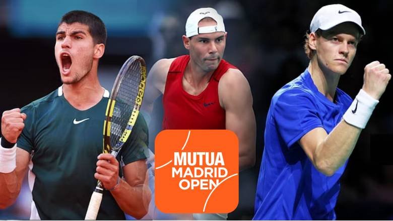 Xem trực tiếp tennis Madrid Open 2024 ở đâu, trên kênh nào?