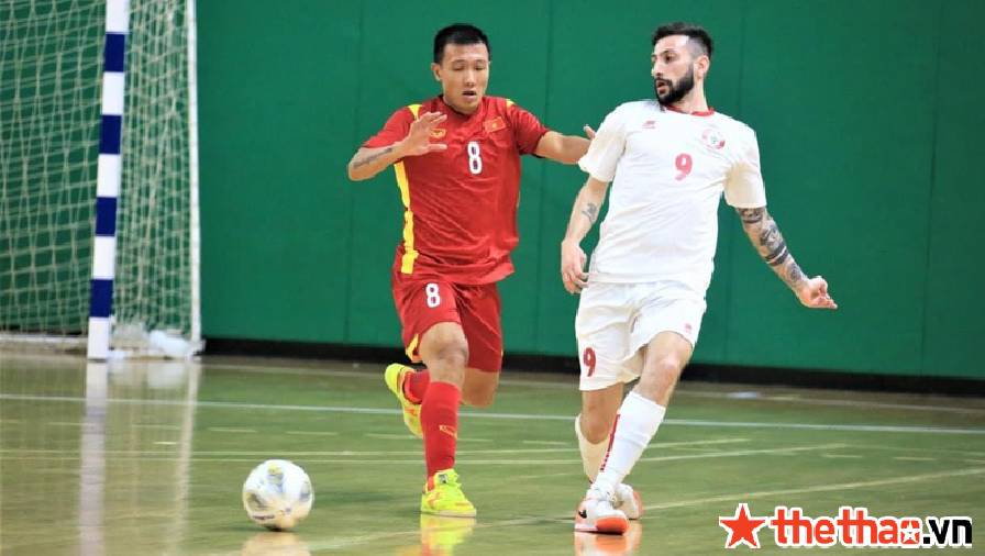 Kết quả Futsal Việt Nam vs Lebanon lượt về, 22h00 ngày 25/5