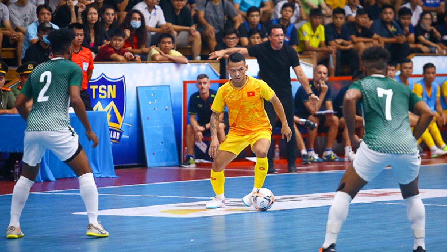 ĐT futsal Việt Nam đại thắng ĐT Solomon 5-0 trước thềm chuyến tập huấn Nam Mỹ