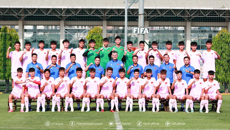 U16 Việt Nam chốt danh sách, lên đường sang Trung Quốc dự CFA Team China 2025