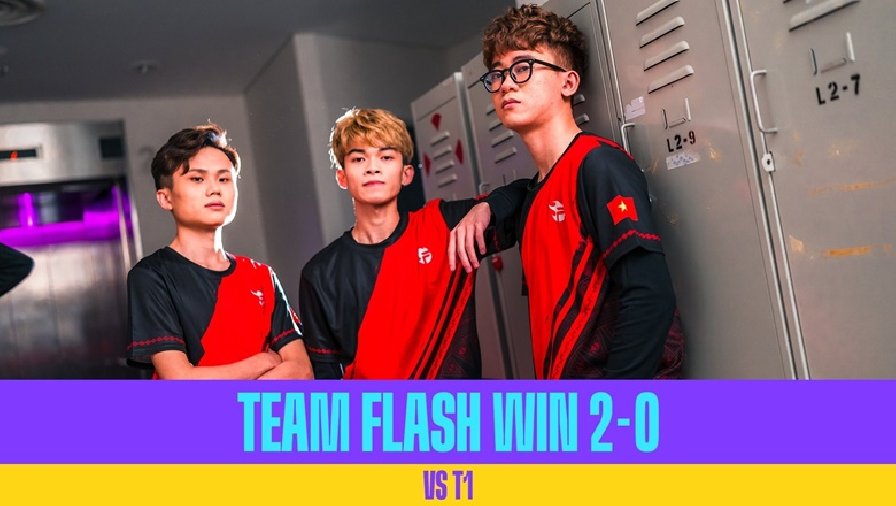 Icons Global Championship 2022: Team Flash tiễn T1 rời giải, giành vé vào play-off