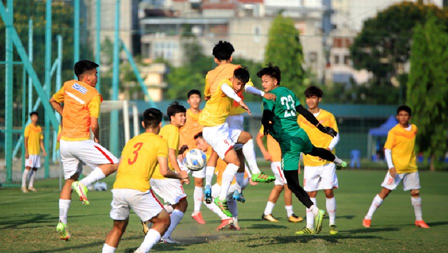 U19 Việt Nam thắng CLB Hải Phòng trước thềm giải vô địch Đông Nam Á 2022