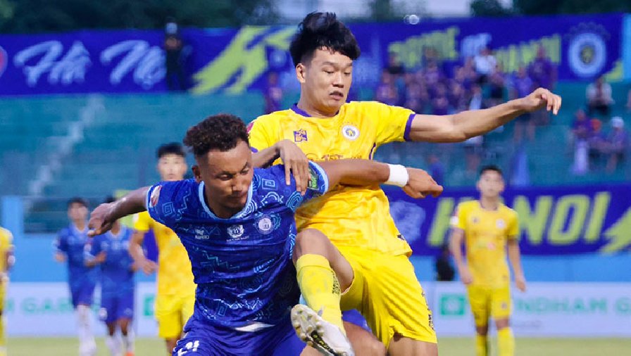 Kết quả bóng đá Khánh Hòa vs Hà Nội: Chiến thắng nghẹt thở, thế tam mã thành hình