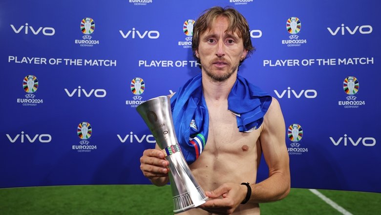 Luka Modric lập kỷ lục tại EURO 2024