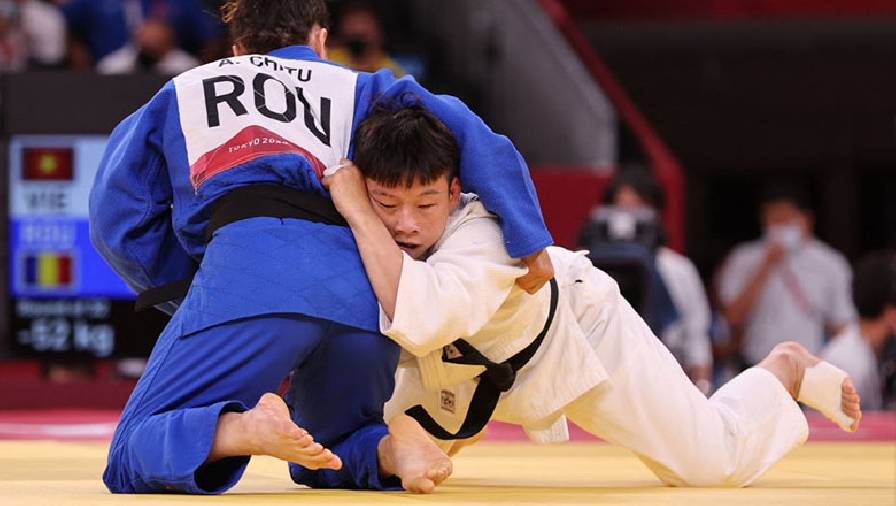 Judo Olympic Tokyo 2021: Thanh Thủy thua cựu vô địch châu Âu trong 2 phút