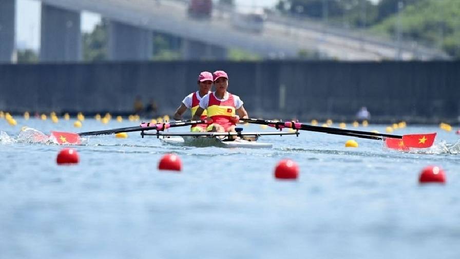 Rowing Olympic Tokyo 2021: Lường Thị Thảo và Đinh Thị Hảo hết cơ hội giành huy chương