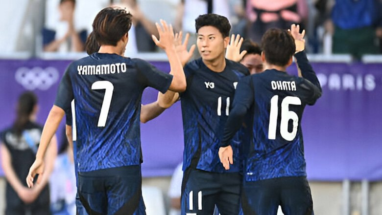 U23 Nhật Bản đại thắng 5 sao ở trận ra quân Olympic Paris 2024