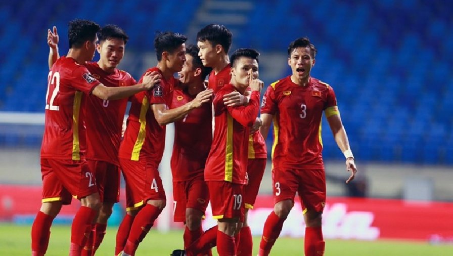 BXH FIFA tháng 8/2022: ĐT Việt Nam giữ vị trí số 1 Đông Nam Á