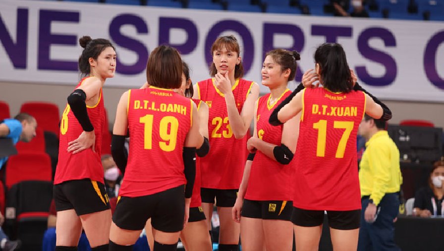 Đối thủ của đội tuyển bóng chuyền nữ Việt Nam ở tứ kết AVC Cup 2022 là ai?