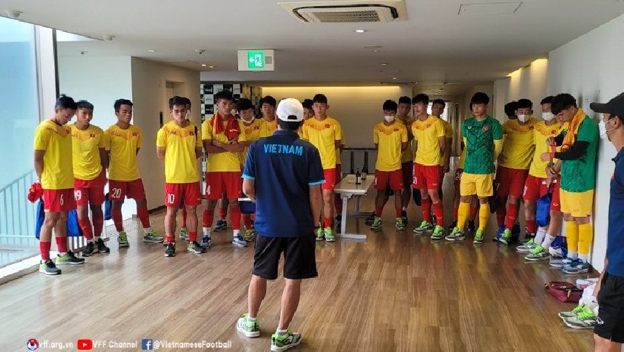 U20 Việt Nam để thua 0-1 trước đội đại học Nhật Bản
