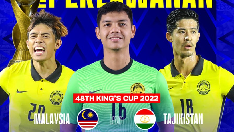 Xem trận Malaysia vs Tajikistan trực tiếp trên kênh nào?