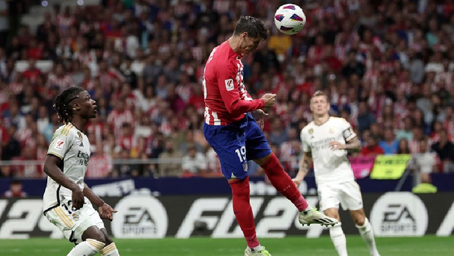 Kết quả bóng đá Atletico vs Real Madrid: Đỉnh cao không chiến, Kền kền mất ngôi