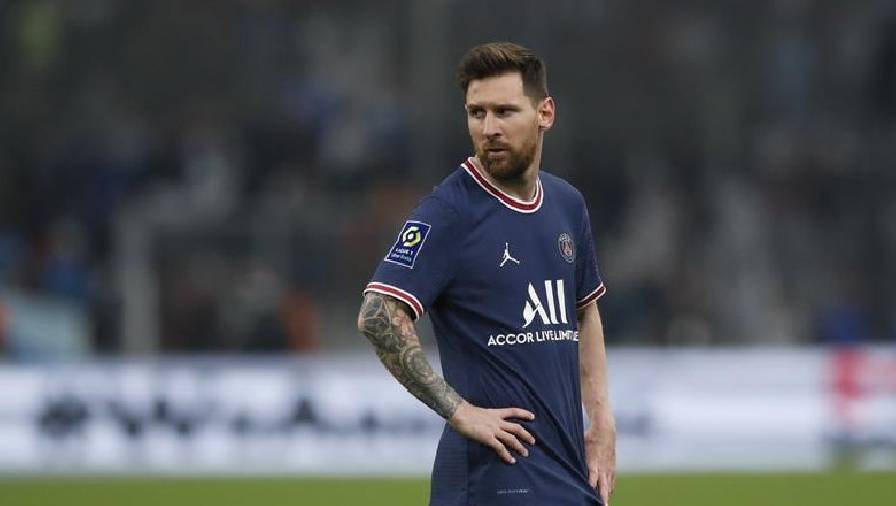 Hakimi lãnh thẻ đỏ, Messi vẫn tịt ngòi, PSG hòa hú vía Marseille