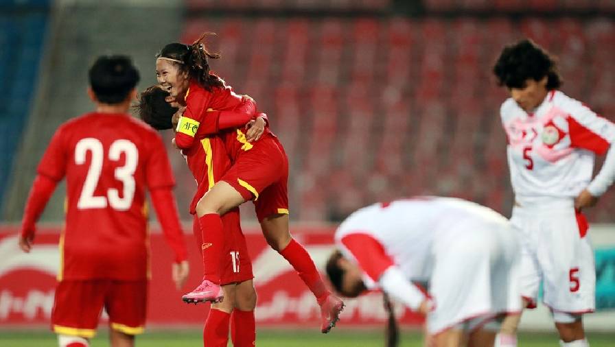 Tuyển nữ Việt Nam vào nhóm hạt giống số 3 ở Asian Cup 2022