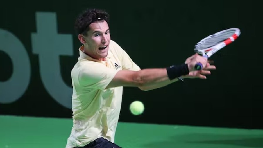 Lịch thi đấu tennis ngày 25/10: Thiem ra quân tại Vienna Open