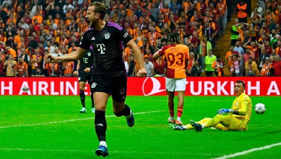 Kết quả bóng đá Galatasaray vs Bayern Munich: Kane và chiến thắng ‘thần kỳ’