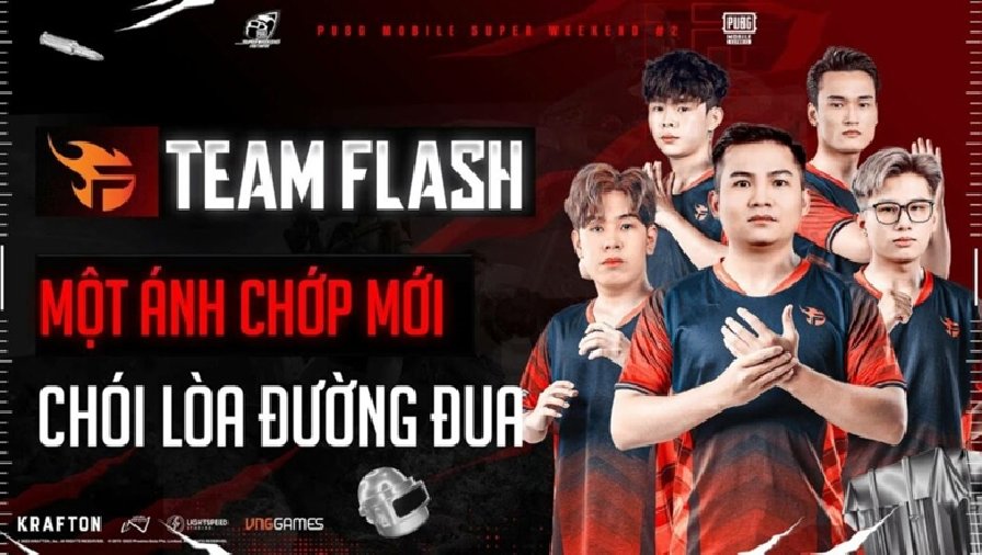 Team Flash thành lập đội tuyển PUBG Mobile