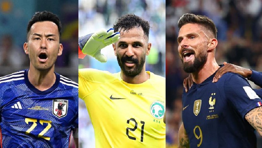 Đội hình tiêu biểu lượt trận 1 vòng bảng World Cup 2022: Saudi Arabia áp đảo