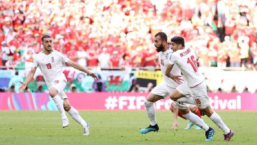 Kết quả bóng đá Xứ Wales vs Iran: Cheshmi và phút 90+8 bùng nổ cho đại diện châu Á