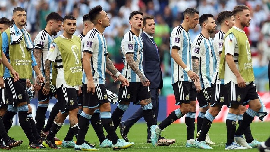 Lộ đội hình xuất phát tuyển Argentina đấu Mexico ở lượt trận thứ hai