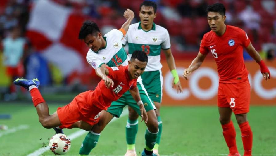 Lịch phát sóng trực tiếp bóng đá hôm nay 25/12: Bán kết AFF Cup 2021 Indonesia vs Singapore