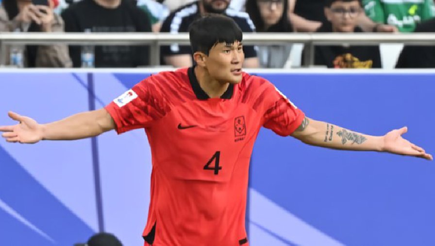 Kim Min Jae từ chối trả lời báo chí khi ĐT Hàn Quốc để thua 3 bàn trước Malaysia