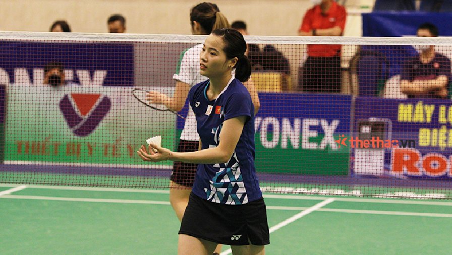 Thùy Linh không tham dự giải cầu lông Thailand Masters