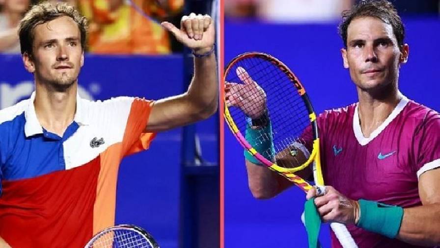 Lịch thi đấu tennis hôm nay 26/2: Bán kết Mexican Open - Nadal vs Medvedev