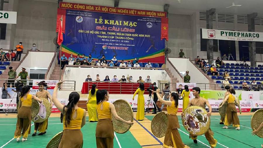 Khởi tranh giải Cầu lông các CLB tỉnh, thành, ngành toàn quốc 2022 tại Phú Yên