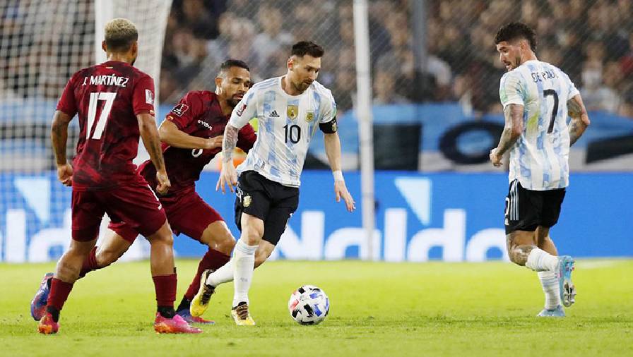 Messi ghi bàn sau 5 tháng, Argentina đại thắng ở vòng loại World Cup