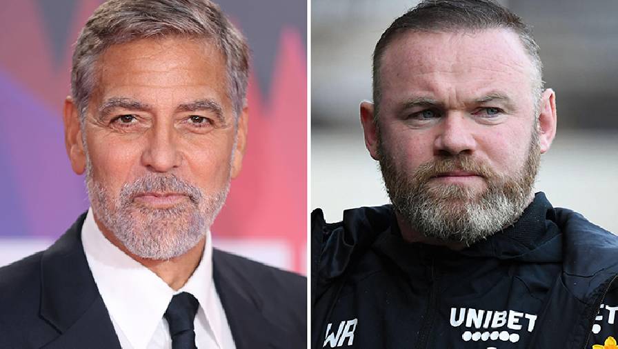 Tài tử George Clooney tìm cách mua lại Derby County để giúp đỡ Rooney