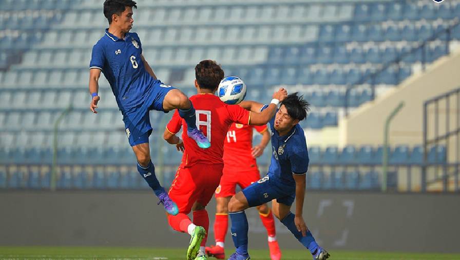 U23 Thái Lan thua thảm tại Dubai Cup trước U23 Trung Quốc
