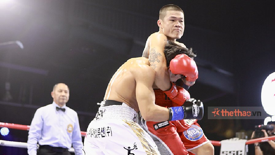 Trương Đình Hoàng đánh bại võ sĩ Hàn Quốc, bảo vệ thành công đai WBA châu Á