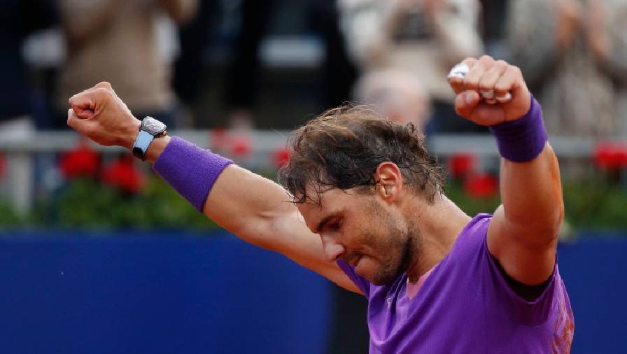 Bỏ túi Barcelona Open, Nadal gửi ‘chiến thư’ đến Djokovic và Federer trước thềm Roland Garros