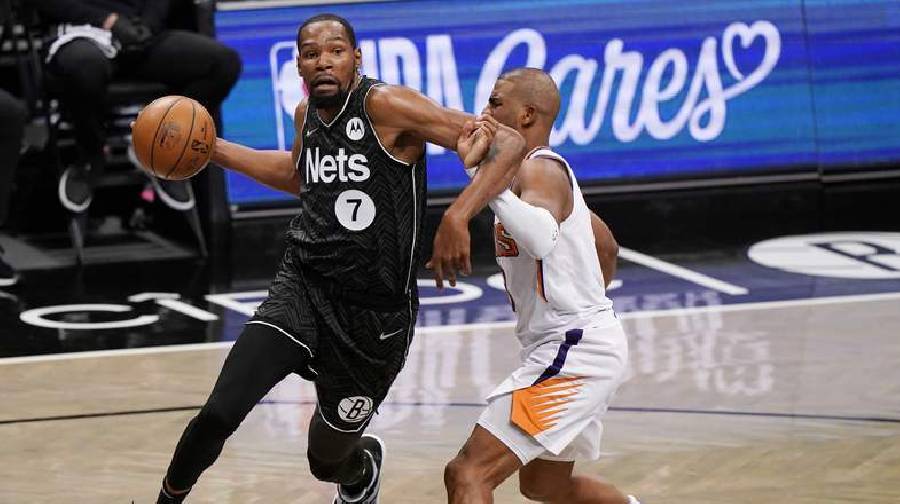 Giúp Brooklyn Nets thắng trận, Kevin Durant 'nổ' tưng bừng